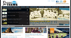 Desktop Screenshot of freshinkforteens.com